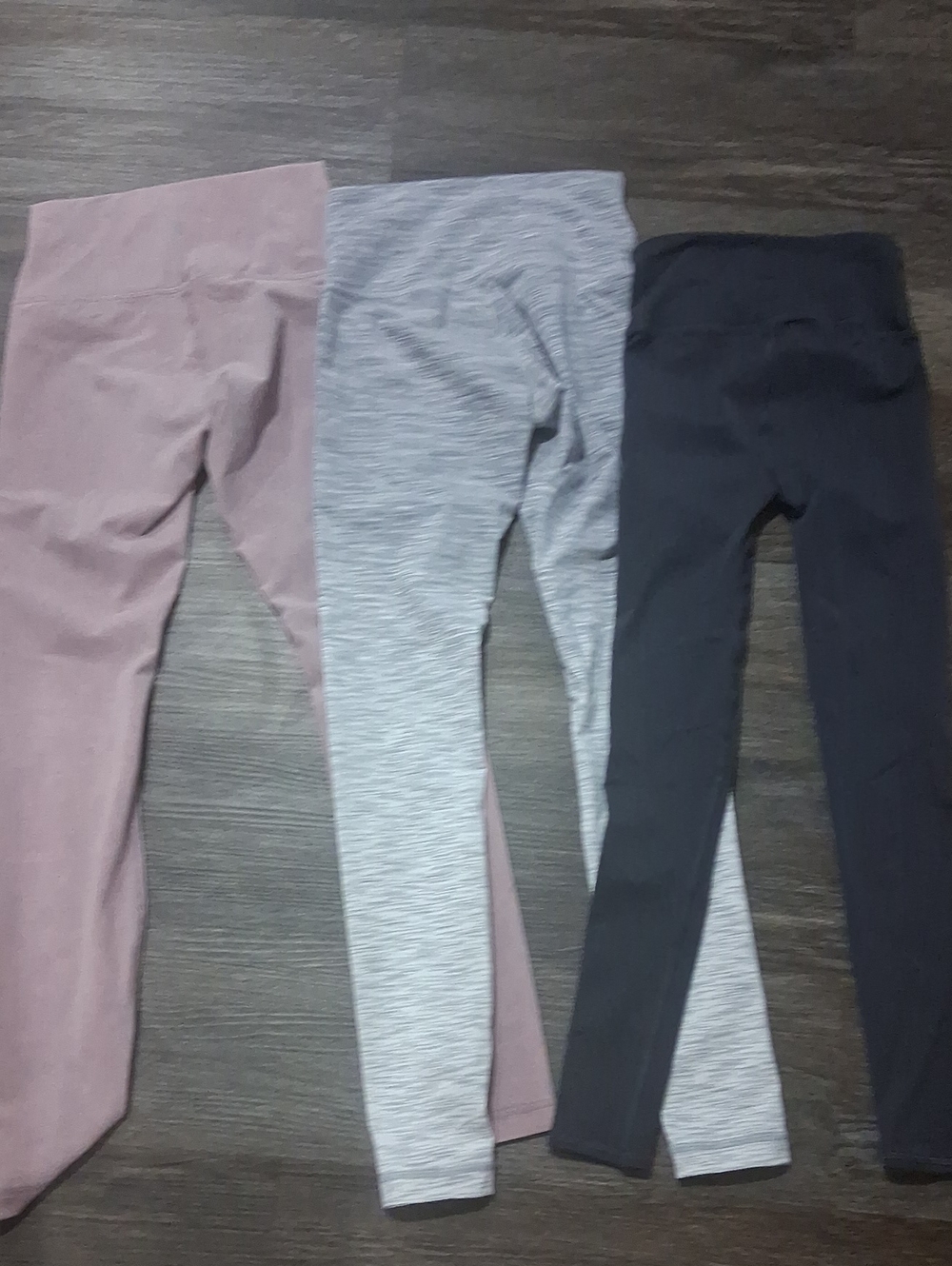lululemon athletica High-Waist Leggings - Dusty Pink, Heather Gray, Dark Gray